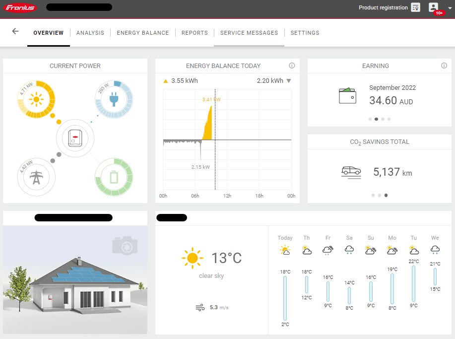 Fronius Sharing your inverter with Solar Analytics